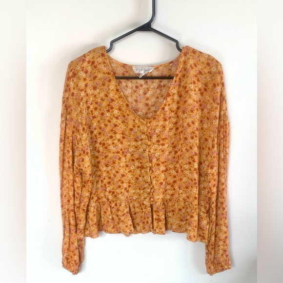 Wild Skye Tops - #Summer50-Wild Skye boho ruffled blouse top